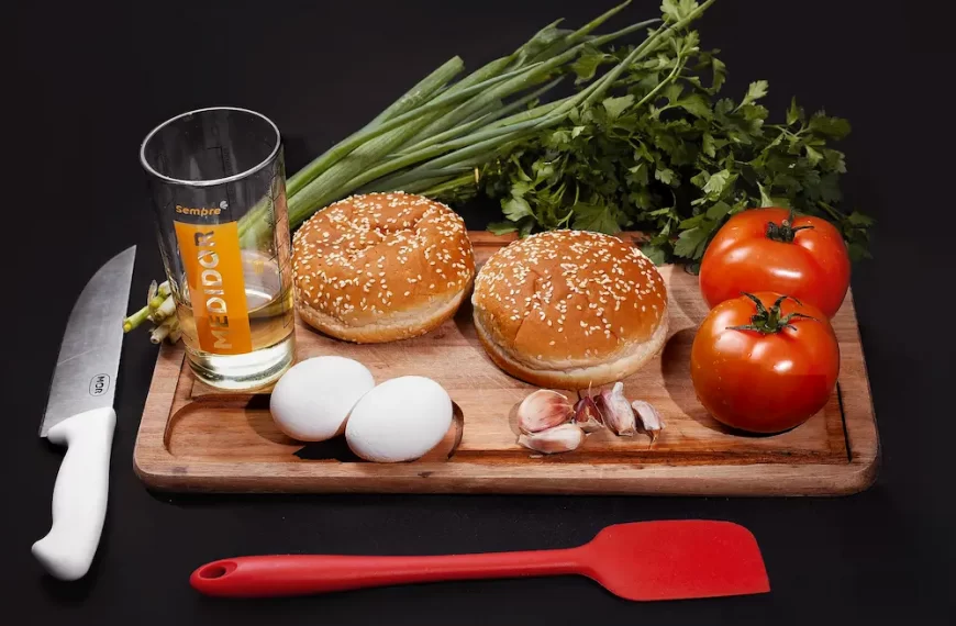 ingredientes para hamburguesas