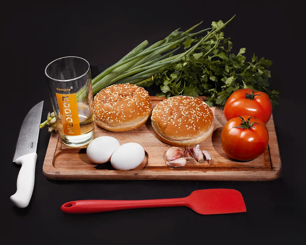 ingredientes para hamburguesas