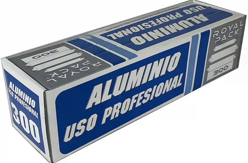 papel aluminio hamburguesas